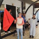 بسبب تهاطل الأمطار الغزيرة وهشاشة بنيته : مياه الأمطار تغمر مسجد دوار لخنانفة بجماعة المربوح باقليم قلعة السراغنة